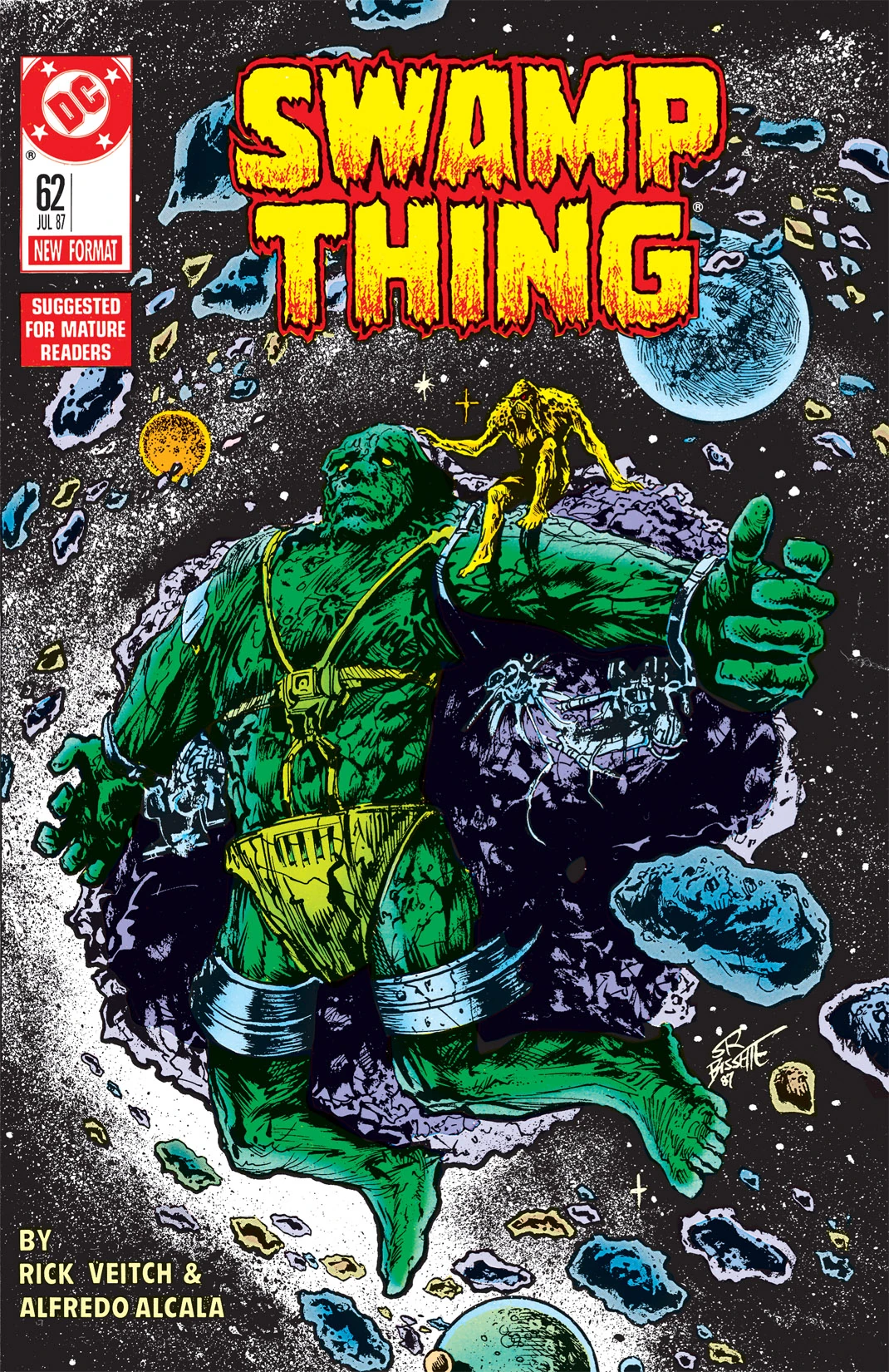 Swamp Thing #62 (DC, 1987 — Cover A) cover